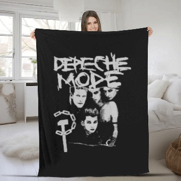 Discover Depeche Mode Fleece Blankets