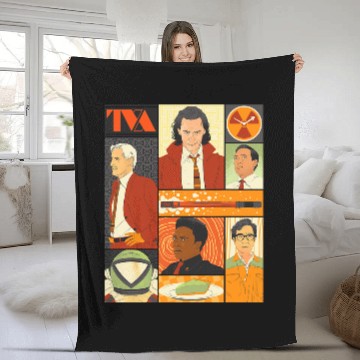 Discover Marvel Studios Loki Season  Faces of the TVA amp; Pie Disney Baseball Tees Fleece Blankets