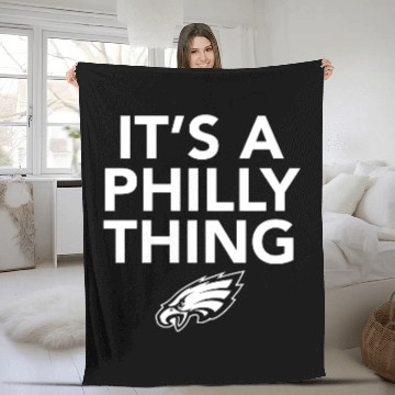 Discover It's a Philly Thing Fleece Blankets