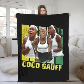 Discover Coco Gauff  Classic Fleece Blankets