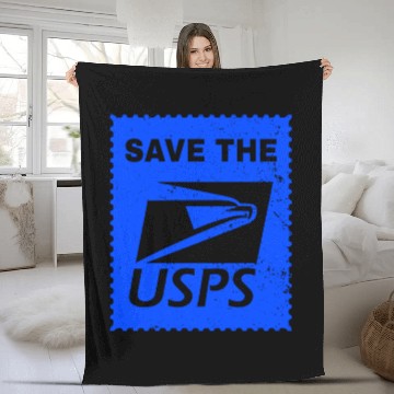 Discover US Poster Worker U.S PS Fleece Blankets