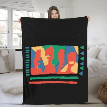 Discover Talking Heads Vintage Graphic Fleece Blankets
