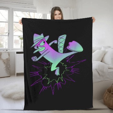 Discover Disney Phineas And Ferb Perry The Platypus Retro Fleece Blankets