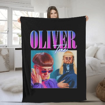 Discover Oliver Tree Vintage Fleece Blankets