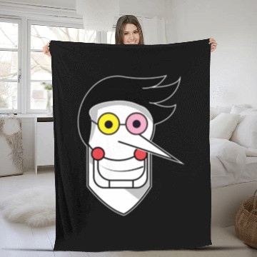 Discover spamton deltarune Fleece Blankets