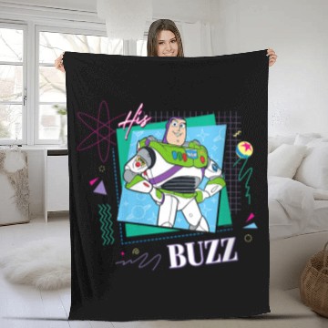 Discover Disneyss And Pixarss Toy Story Couples Matching His Buzz Baseball Tees Fleece Blankets