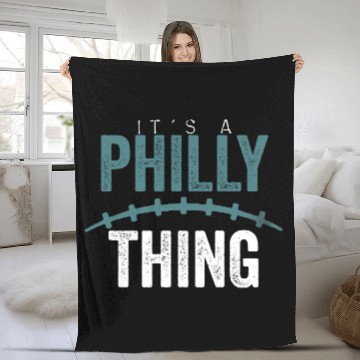 Discover It's A Philly Thing Fleece Blankets