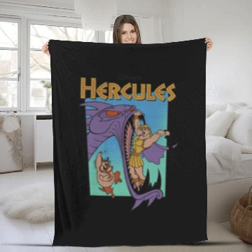 Discover Disney Hercules Hydra Battle Retro Classic Movie Poster Baseball Jerseys Fleece Blankets