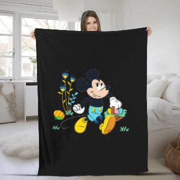 Discover Disney Mickey Mouse Easter Egg Hunt Baseball Tees Fleece Blankets