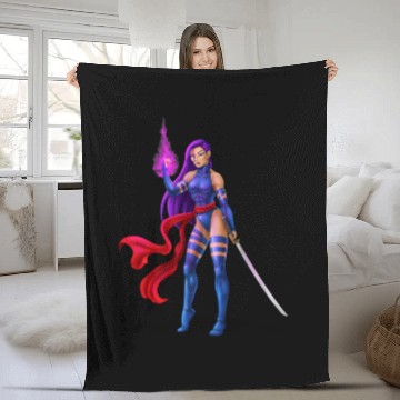 Discover Psylocke Fleece Blankets