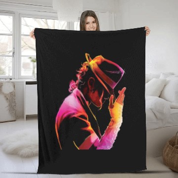 Discover Michael Jackson Fleece Blankets