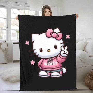 Discover Hello Kitty , Hello Kitty, Hello Kitty , Hello Kitty ,  Disney Family Fleece Blankets