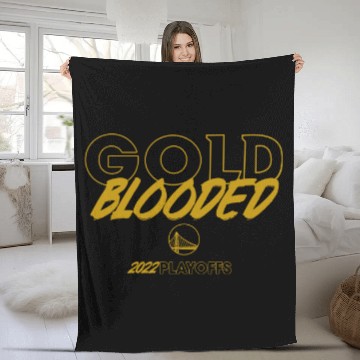 Discover gold blooded warriors Classic Fleece Blankets