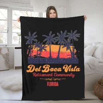 Discover Del Boca Vista Fleece Blankets