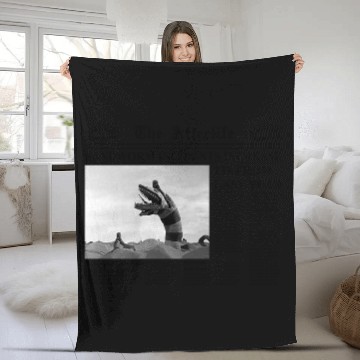 Discover Beetlejuice Headlines Fleece Blankets