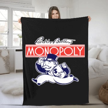 Discover Monopoly Fleece Blankets