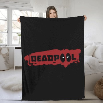 Discover Deadpool Fleece Blankets