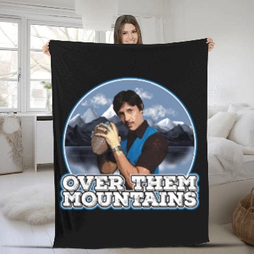 Discover Uncle Rico - Over Them Mountains - Napoleon Dynamite Fleece Blankets