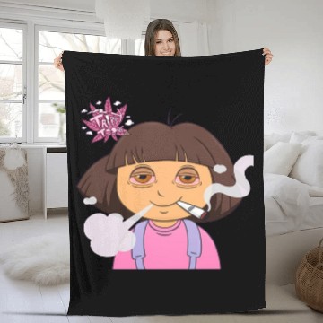 Discover Dora the Explorer Fleece Blankets