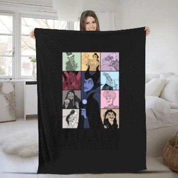 Discover Villains Eras Tour Fleece Blankets