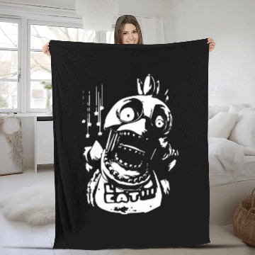 Discover Chica FNAF Fleece Blankets
