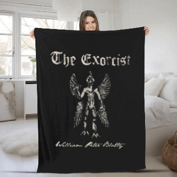 Discover The Exorcist distressed Fleece Blankets