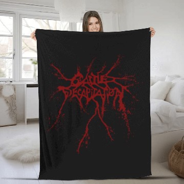 Discover Cattle Decapitation Fleece Blankets