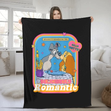 Discover Disneyss Lady And The Tramp Deliciously Romantic Fleece Blankets