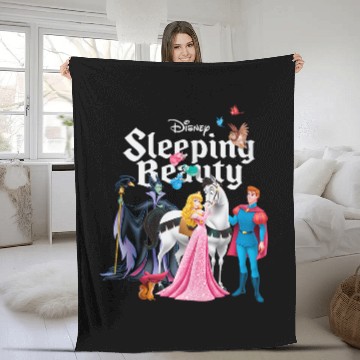 Discover Disneyss Sleeping Beauty Characters Baseball Tees Fleece Blankets