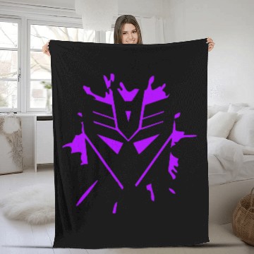 Discover Transformers Decepticon Splat Fleece Blankets