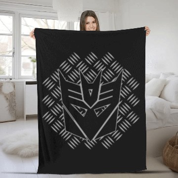 Discover Transformers Decepticon Metal METALLIC Fleece Blankets