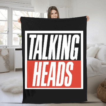 Discover Talking Heads Fleece Blankets