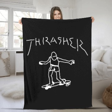 Discover Thrasher The Spider Fleece Blankets