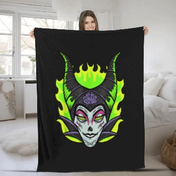 Discover Disneyss Sleeping Beauty Maleficent Sugar Skull Baseball Tees Fleece Blankets