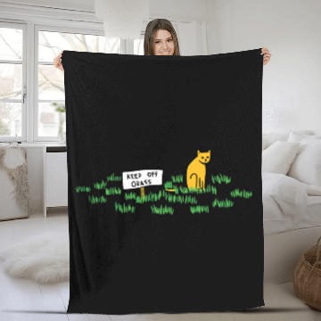 Discover All Cats are Rebels Fleece Blankets