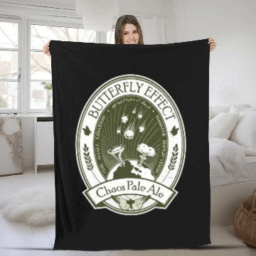 Discover Butterfly Effect Pale Ale Fleece Blankets