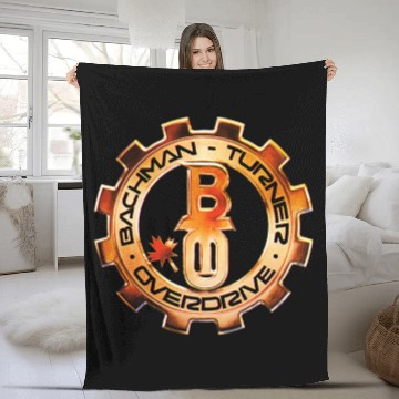 Discover Bachman Turner Overdrive Solid Gold Fleece Blankets