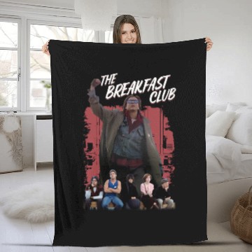 Discover Breakfast Club Fleece Blankets