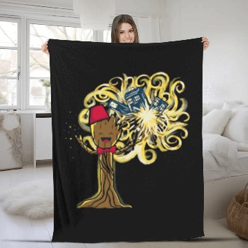 Discover Doctor Groot Fleece Blankets