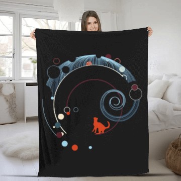 Discover Digital Playground Fleece Blankets