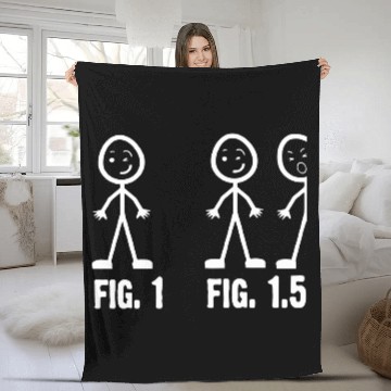 Discover Fig 1.5 Literally! Fleece Blankets