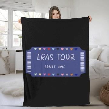 Discover Eras tour Active Baseball Tees Fleece Blankets