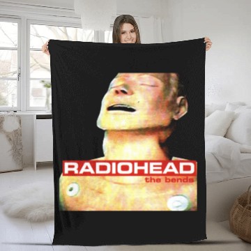 Discover Radiohead The bends Unisex Fleece Blankets