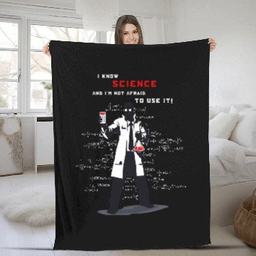 Discover I Know Science! Fleece Blankets