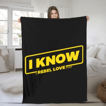 Discover I Know Fleece Blankets
