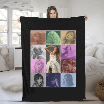 Discover Eras Tour Poster Baseball Tees Fleece Blankets
