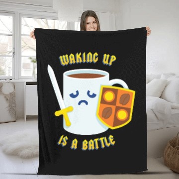 Discover Morning Battle Fleece Blankets