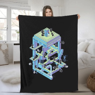 Discover Monumental Who Fleece Blankets