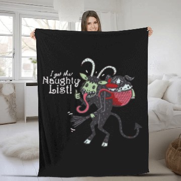 Discover Kute Krampus Fleece Blankets