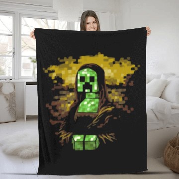 Discover Mona Creeper Fleece Blankets
